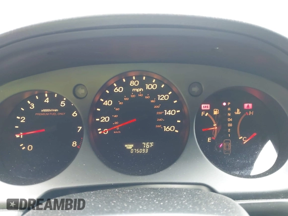 2002 Acura RL with VIN JH4KA966X2C004627, listed as a IAAI auction lot 42652551 with 75,093 mi miles and . Bid and sale history available at DreamBid. Image 7.