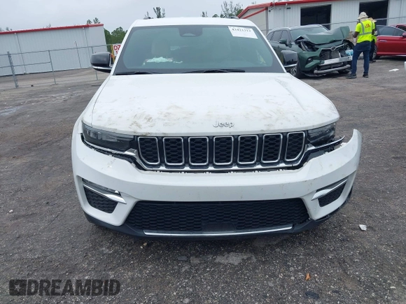 2023 Jeep Grand Cherokee Limited with VIN 1C4RJGBGXPC544537, listed as a IAAI auction lot 42421312 with 61,321 mi miles and . Bid and sale history available at DreamBid. Image 6.