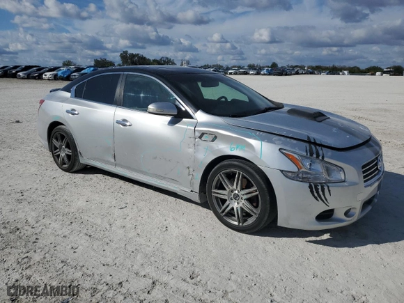 2009 Nissan Maxima 3.5 S with VIN 1N4AA51E89C856513, listed as a Copart auction lot 42772645 with 113,658 mi miles and Salvage Title. Bid and sale history available at carsss.com. Image 4.