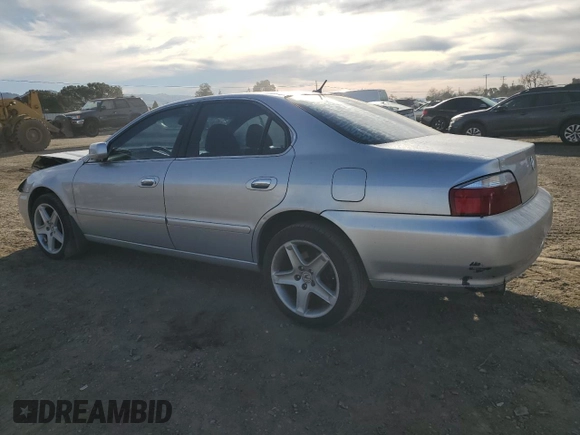 2003 Acura TL Type S w/Navigation System with VIN 19UUA569X3A074866, listed as a Copart auction lot 46319825 with 218,966 mi miles and Salvage Title. Bid and sale history available at carsss.com. Image 2.