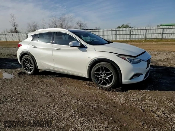 2017 Infiniti QX30 Premium with VIN SJKCH5CP8HA023394, listed as a Copart auction lot 43226665 with 96,392 mi miles and Salvage Title. Bid and sale history available at DreamBid. Image 12.