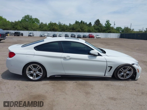 2015 BMW 4 Series 428i with VIN WBA3N3C52FK234691, listed as a IAAI auction lot 42277426 with 79,192 mi miles and . Bid and sale history available at DreamBid. Image 13.