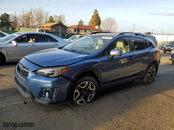 2019 Subaru Crosstrek Limited with VIN JF2GTANC6K8260701, listed as a Copart auction lot 49718715 with 58,794 mi miles and Salvage Title. Bid and sale history available at carsss.com. Image 1.
