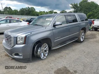 2019 GMC Yukon XL SLT z VIN 1GKS1GKC0KR325305, wystawiony jako Copart lot #56219325 z przebiegiem 136 295 mil mil oraz Szkoda całkowita • Salvage title. Historia ofert i sprzedaży dostępna na DreamBid. Obrazek 1.