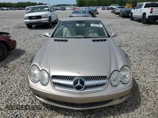 2005 Mercedes-Benz SL 500 with VIN WDBSK75F25F102914, listed as a Copart auction lot 54002705 with 117,692 mi miles and Clean Title. Bid and sale history available at DreamBid. Image 5.