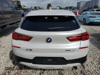 2018 BMW X2 xDrive28i with VIN WBXYJ5C38JEF74486, listed as a Copart auction lot 79035384 with 45,730 mi miles and Salvage Title. Bid and sale history available at carsss.com. Image 6.