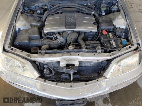 2002 Acura RL with VIN JH4KA96692C001363, listed as a Copart auction lot 41933965 with 170,358 mi miles and Salvage title. Bid and sale history available at DreamBid. Image 11.