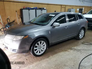 2010 Lincoln MKT with VIN 2LMHJ5AR5ABJ08639, listed as a Copart auction lot 49634215 with 165,252 mi miles and Non Repairable. Bid and sale history available at carsss.com. Image 1.