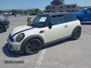 2012 MINI Hardtop with VIN WMWSU3C57CT185623, listed as a IAAI auction lot 42177627 with 159,596 mi miles and . Bid and sale history available at DreamBid. Image 2.