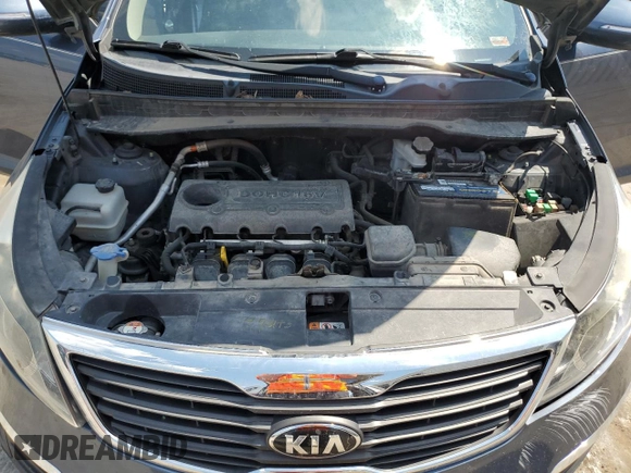2013 Kia Sportage LX with VIN KNDPB3A21D7382465, listed as a Copart auction lot 64368445 with 125,776 mi miles and Clean title. Bid and sale history available at DreamBid. Image 12.