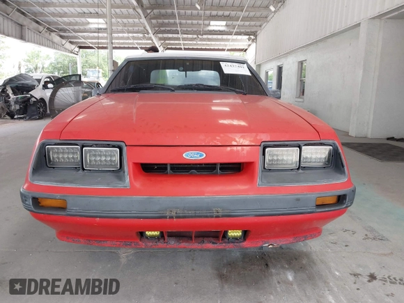 1986 Ford Mustang z VIN 1FABP2738GF131495, wystawiony jako IAAI lot #42437401 z przebiegiem 6 322 mil mil oraz . Historia ofert i sprzedaży dostępna na DreamBid. Obrazek 12.