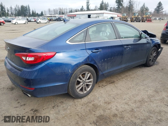 2016 Hyundai Sonata SE z VIN 5NPE24AF7GH327194, wystawiony jako IAAI lot #41393113 z przebiegiem Nie podano mil oraz . Historia ofert i sprzedaży dostępna na DreamBid. Obrazek 4.