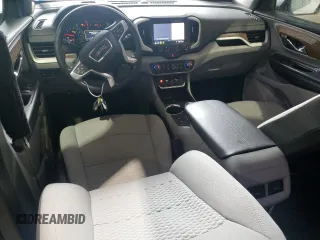 2020 GMC Terrain SLE with VIN 3GKALTEV5LL337681, listed as a Copart auction lot 59696575 with 57,815 mi miles and Salvage title. Bid and sale history available at DreamBid. Image 8.