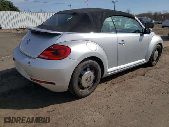 2013 Volkswagen Beetle 2.5L with VIN 3VW5P7AT0DM821280, listed as a Copart auction lot 53565635 with 94,969 mi miles and Salvage Title. Bid and sale history available at DreamBid. Image 3.