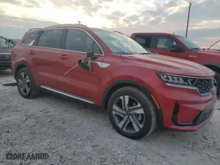 2022 Kia Sorento Hybrid EX with VIN KNDRHDLG2N5093565, listed as a Copart auction lot 76468354 with 58,227 mi miles and Salvage Title. Bid and sale history available at carsss.com. Image 4.