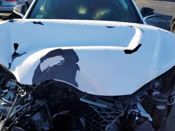 2021 Lexus NX with VIN JTJSARDZ5M2257200, listed as a Copart auction lot 85504954 with 41,502 mi miles and Salvage Title. Bid and sale history available at carsss.com. Image 12.