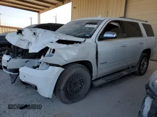 2016 Chevrolet Tahoe LTZ z VIN 1GNSCCKC1GR172575, wystawiony jako Copart lot #52257825 z przebiegiem 123 093 mil mil oraz Szkoda całkowita • Salvage title. Historia ofert i sprzedaży dostępna na DreamBid. Obrazek 1.