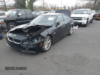 2014 BMW 5 Series 528i with VIN WBA5A5C5XED502261, listed as a IAAI auction lot 41418334 with 139,983 mi miles. Bid and sale history available at carsss.com. Image 17.