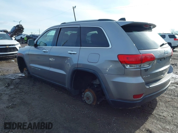 2016 Jeep Grand Cherokee Limited 75th Anniversary with VIN 1C4RJFBG4GC381622, listed as a IAAI auction lot 41211897 with Not Provided miles and . Bid and sale history available at DreamBid. Image 3.