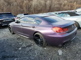 2016 BMW 6 Series 650i xDrive with VIN WBA6D6C59GG387896, listed as a Copart auction lot 50158365 with 0 mi miles and Salvage Title. Bid and sale history available at carsss.com. Image 2.