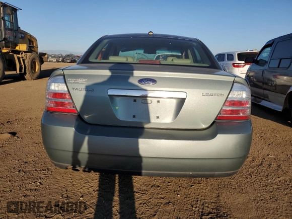 2008 Ford Taurus Limited with VIN 1FAHP25WX8G113146, listed as a Copart auction lot 69218054 with 196,159 mi miles and Salvage Title. Bid and sale history available at carsss.com. Image 6.