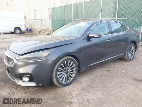 2017 Kia Cadenza Premium with VIN KNALC4J13H5063401, listed as a IAAI auction lot 41814956 with 90,288 mi miles. Bid and sale history available at carsss.com. Image 17.