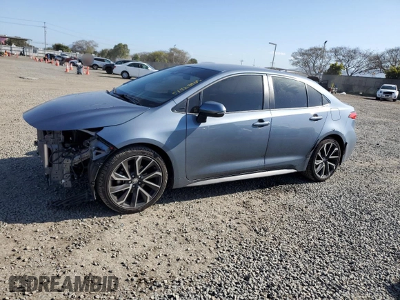 2022 Toyota Corolla SE with VIN JTDS4MCEXN3503519, listed as a Copart auction lot 51928405 with 32,900 mi miles and Salvage Title. Bid and sale history available at carsss.com. Image 1.
