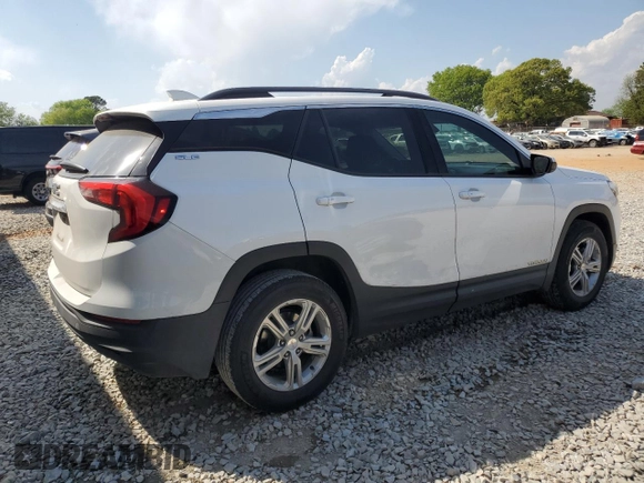 2019 GMC Terrain SLE with VIN 3GKALMEV2KL208334, listed as a Copart auction lot 52574445 with 93,138 mi miles and Salvage Title. Bid and sale history available at DreamBid. Image 3.