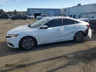 2021 Honda Insight Touring with VIN 19XZE4F98ME008334, listed as a Copart auction lot 88365395 with 125,453 mi miles and Salvage Title. Bid and sale history available at carsss.com. Image 1.