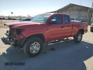 2016 Toyota Tacoma SR with VIN 5TFRX5GN6GX069830, listed as a Copart auction lot 46617145 with 148,067 mi miles and Salvage Title. Bid and sale history available at DreamBid. Image 1.