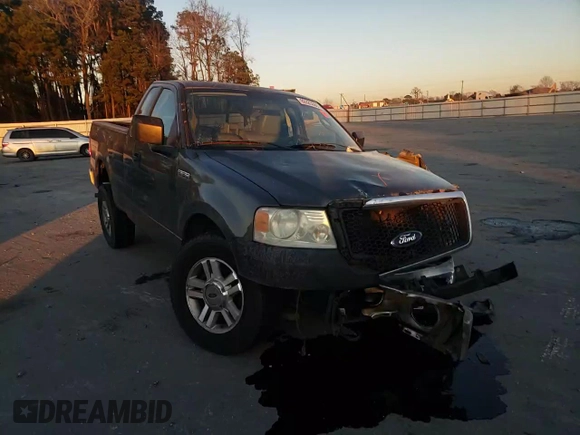 2006 Ford F-150 XL with VIN 1FTRF14W86NA32023, listed as a Copart auction lot 89320095 with 176,811 mi miles and Salvage title. Bid and sale history available at DreamBid. Image 11.