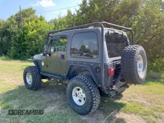 1999 Jeep Wrangler Sahara with VIN 1J4FY49S5XP496486, listed as a Copart auction lot 54989365 with 128,498 mi miles and Clean Title. Bid and sale history available at carsss.com. Image 3.