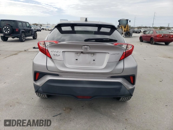 2019 Toyota C-HR XLE with VIN JTNKHMBX4K1045406, listed as a Copart auction lot 47612515 with 38,909 mi miles and Salvage Title. Bid and sale history available at DreamBid. Image 6.