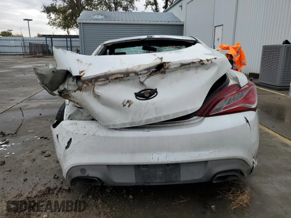 2013 Hyundai Genesis Coupe Track z VIN KMHHU6KJ7DU096333, wystawiony jako Copart lot #81643984 z przebiegiem Nie podano mil oraz Szkoda całkowita • Salvage title. Historia ofert i sprzedaży dostępna na DreamBid. Obrazek 6.