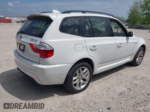 2007 BMW X3 3.0si with VIN WBXPC934X7WF05825, listed as a IAAI auction lot 42276039 with 156,617 mi miles and . Bid and sale history available at DreamBid. Image 4.