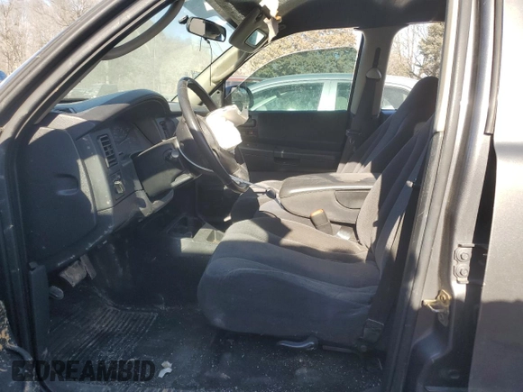 2004 Dodge Dakota SLT z VIN 1D7HL48N54S505341, wystawiony jako Copart lot #47163835 z przebiegiem 203 292 mil mil oraz Szkoda całkowita • Salvage title. Historia ofert i sprzedaży dostępna na DreamBid. Obrazek 7.