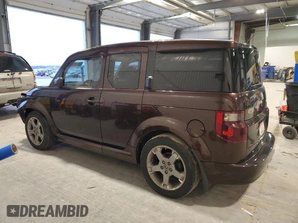 2007 Honda Element SC with VIN 5J6YH18947L012675, listed as a Copart auction lot 51699745 with 210,439 mi miles and Salvage Title. Bid and sale history available at DreamBid. Image 2.