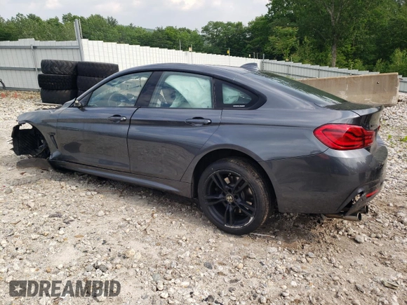 2019 BMW 4 Series 430i xDrive with VIN WBA4J3C54KBL08929, listed as a Copart auction lot 60608795 with Not provided miles and Salvage title. Bid and sale history available at DreamBid. Image 2.