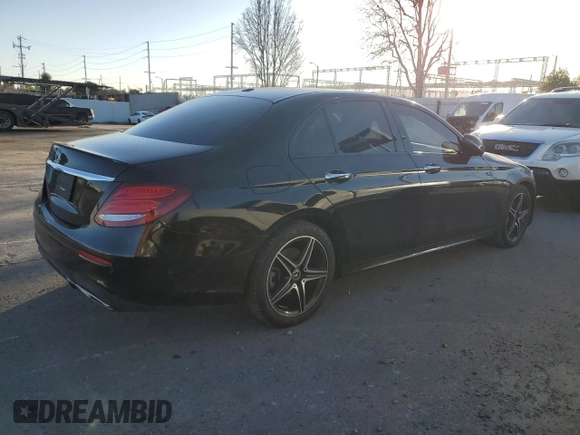 2018 Mercedes-Benz E-Class E 300 with VIN WDDZF4JB2JA351135, listed as a Copart auction lot 38379253 with 45,966 mi miles. Bid and sale history available at carsss.com. Image 3.
