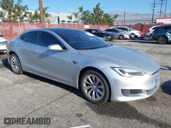 2017 Tesla Model S 60 with VIN 5YJSA1E12HF195741, listed as a IAAI auction lot 41861327 with 172,011 mi miles and . Bid and sale history available at DreamBid. Image 1.