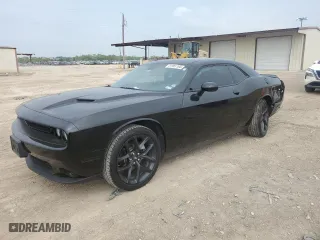 2023 Dodge Challenger SXT with VIN 2C3CDZAG6PH570922, listed as a Copart auction lot 51961105 with 22,639 mi miles and Salvage Title. Bid and sale history available at carsss.com. Image 1.