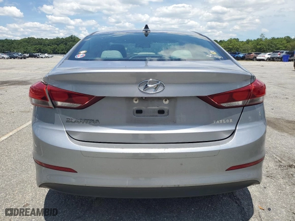 2017 Hyundai Elantra SE with VIN 5NPD84LF1HH053158, listed as a Copart auction lot 62102474 with 125,514 mi miles and Salvage Title. Bid and sale history available at carsss.com. Image 6.