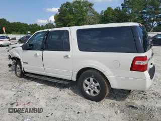 2008 Ford Expedition Max SSV z VIN 1FMFK165X8LA37334, wystawiony jako Copart lot #59899775 z przebiegiem 145 342 mil mil oraz Szkoda całkowita • Salvage title. Historia ofert i sprzedaży dostępna na DreamBid. Obrazek 2.
