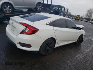 2017 Honda Civic Sedan EX-T with VIN 2HGFC1F36HH639534, listed as a Copart auction lot 86402534 with 0 mi miles and Salvage Title. Bid and sale history available at carsss.com. Image 3.