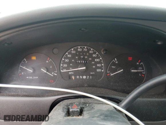 1999 Ford Ranger XL with VIN 1FTYR14VXXTA97866, listed as a Copart auction lot 62703525 with 97,611 mi miles and Clean title. Bid and sale history available at DreamBid. Image 9.