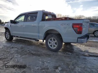 2024 Ford F-150 XLT with VIN 1FTFW3L80RKF63210, listed as a Copart auction lot 46525355 with 9,118 mi miles and Salvage Title. Bid and sale history available at DreamBid. Image 2.