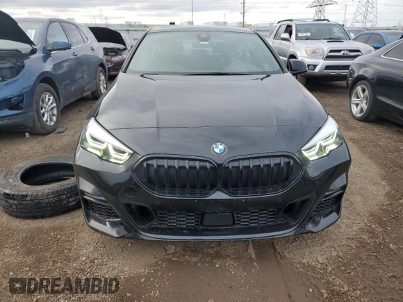 2020 BMW 2 Series 228i xDrive with VIN WBA73AK08L7F74933, listed as a Copart auction lot 43455985 with 37,814 mi miles and Salvage Title. Bid and sale history available at carsss.com. Image 5.