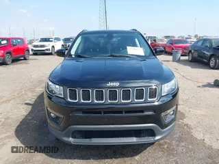 2021 Jeep Compass Altitude with VIN 3C4NJCBB0MT502423, listed as a IAAI auction lot 42006742 with 63,418 mi miles. Bid and sale history available at carsss.com. Image 12.