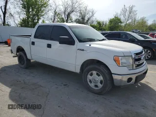 2013 Ford F-150 XL with VIN 1FTFW1CF1DKF67729, listed as a Copart auction lot 54358845 with 182,375 mi miles and Clean Title. Bid and sale history available at carsss.com. Image 4.