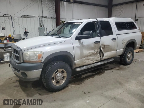2007 Dodge Ram 2500 SLT with VIN 3D7KS28A37G824078, listed as a Copart auction lot 42977075 with 222,549 mi miles and Clean Title. Bid and sale history available at carsss.com. Image 1.